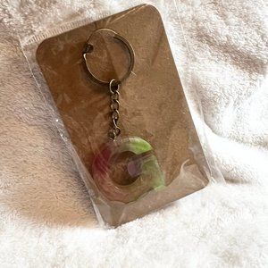 Resin Initial Keychains
